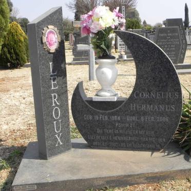 ROUX Cornelius Hermanus, le 1964-2006