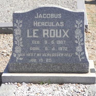 ROUX Jacobus Herculas, le 1907-1972