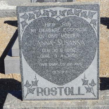 ROSTOLL Anna Susanna 1892-1955