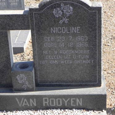 ROOYEN Nicoline, van 1963-1965