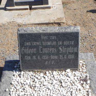 STRYDOM Gideon Lourens 1951-1951