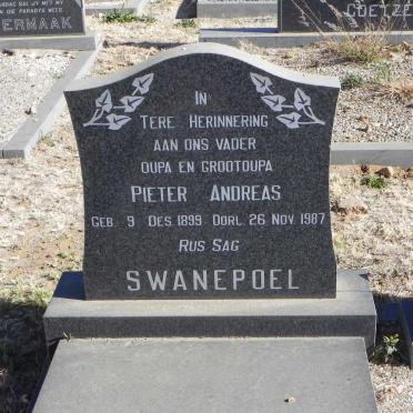 SWANEPOEL Pieter Andreas 1899-1987