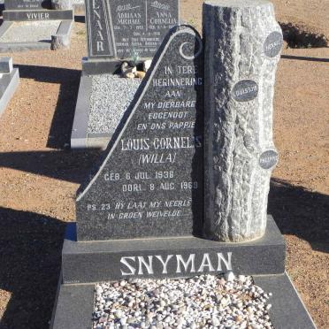 SNYMAN Louis Cornelis 1936-1969