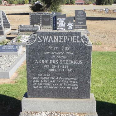 SWANEPOEL Arnoldus Stefanus 1937-1967