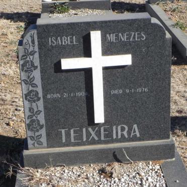 TEIXEIRA Isabel Menezes 1904-1976