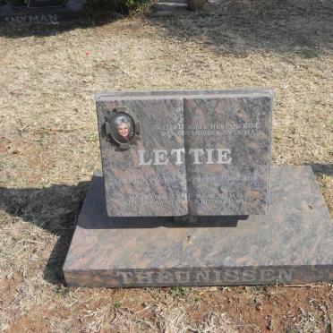 THEUNISSEN Lettie 1934-2006