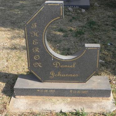 THERON Daniel Johannes 1927-2007
