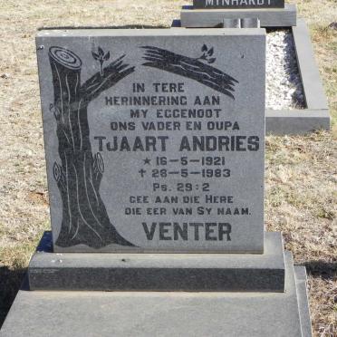 VENTER Tjaart Andries 1921-1983