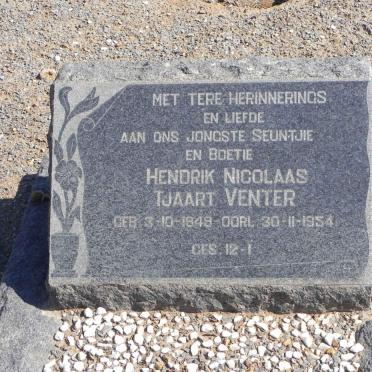 VENTER Hendrik Nicolaas Tjaart 1949-1954