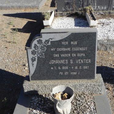 VENTER Johannes S. 1905-1967