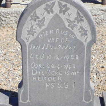 VERWEY Jan J.J. 1923-1943