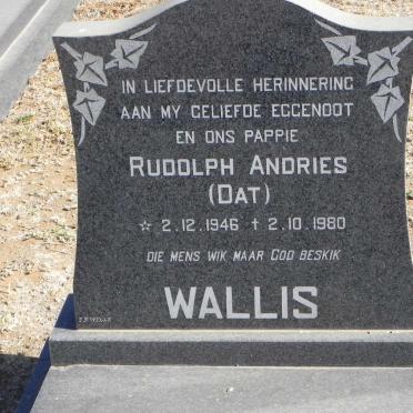 WALLIS Rudolph Andries 1946-1980