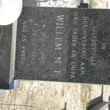 ? Willem N.F. 1918-1992