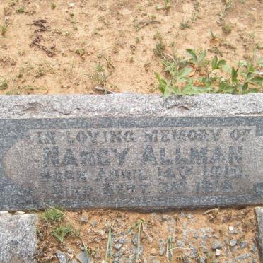 ALLMAN Nancy 1910-1919