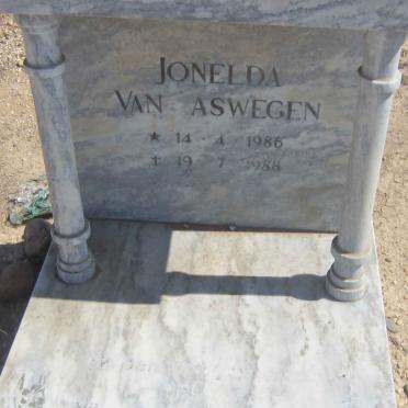 ASWEGEN Jonelda, van 1986-1988