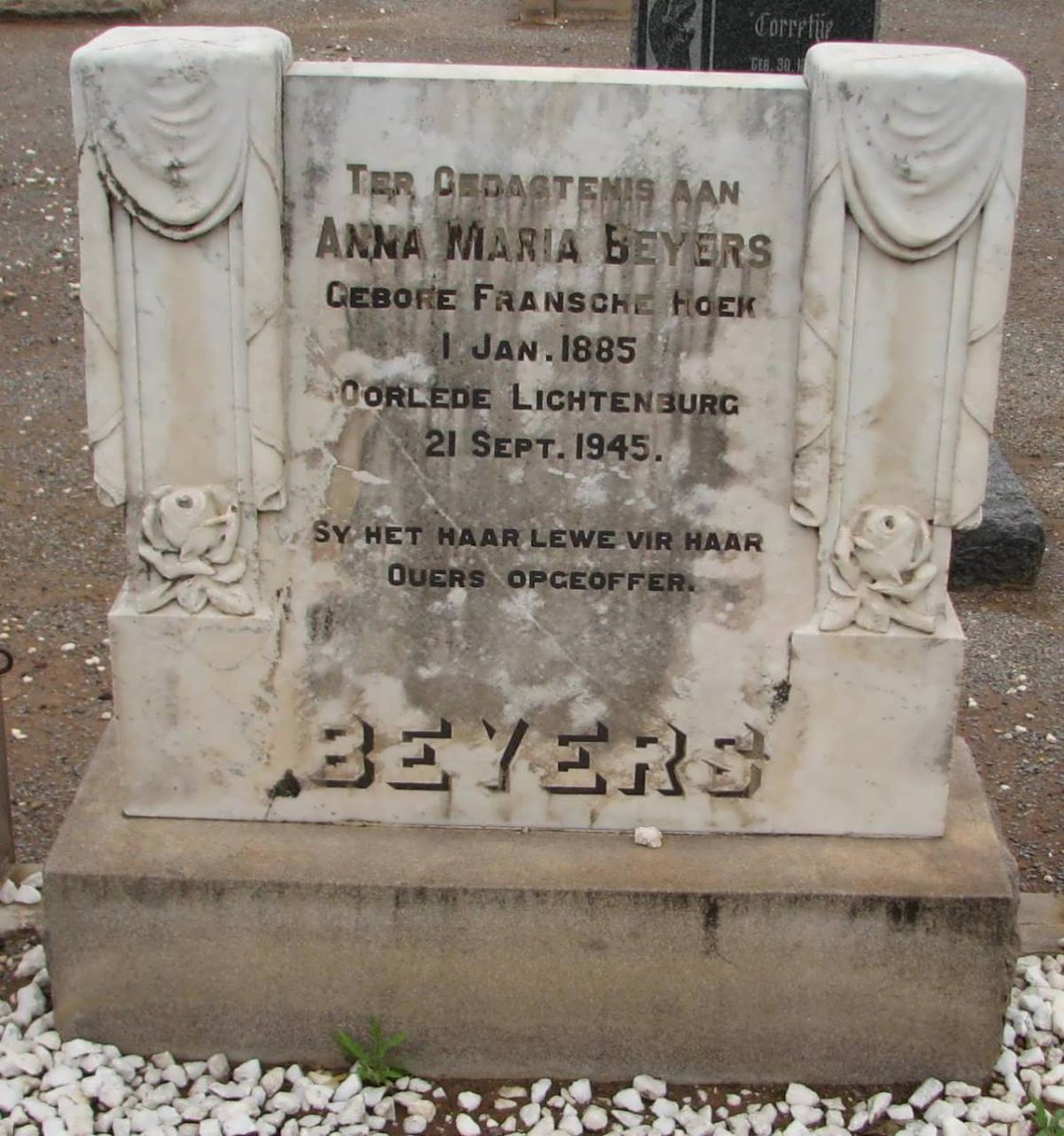 BEYERS Anna Maria 1885-1945