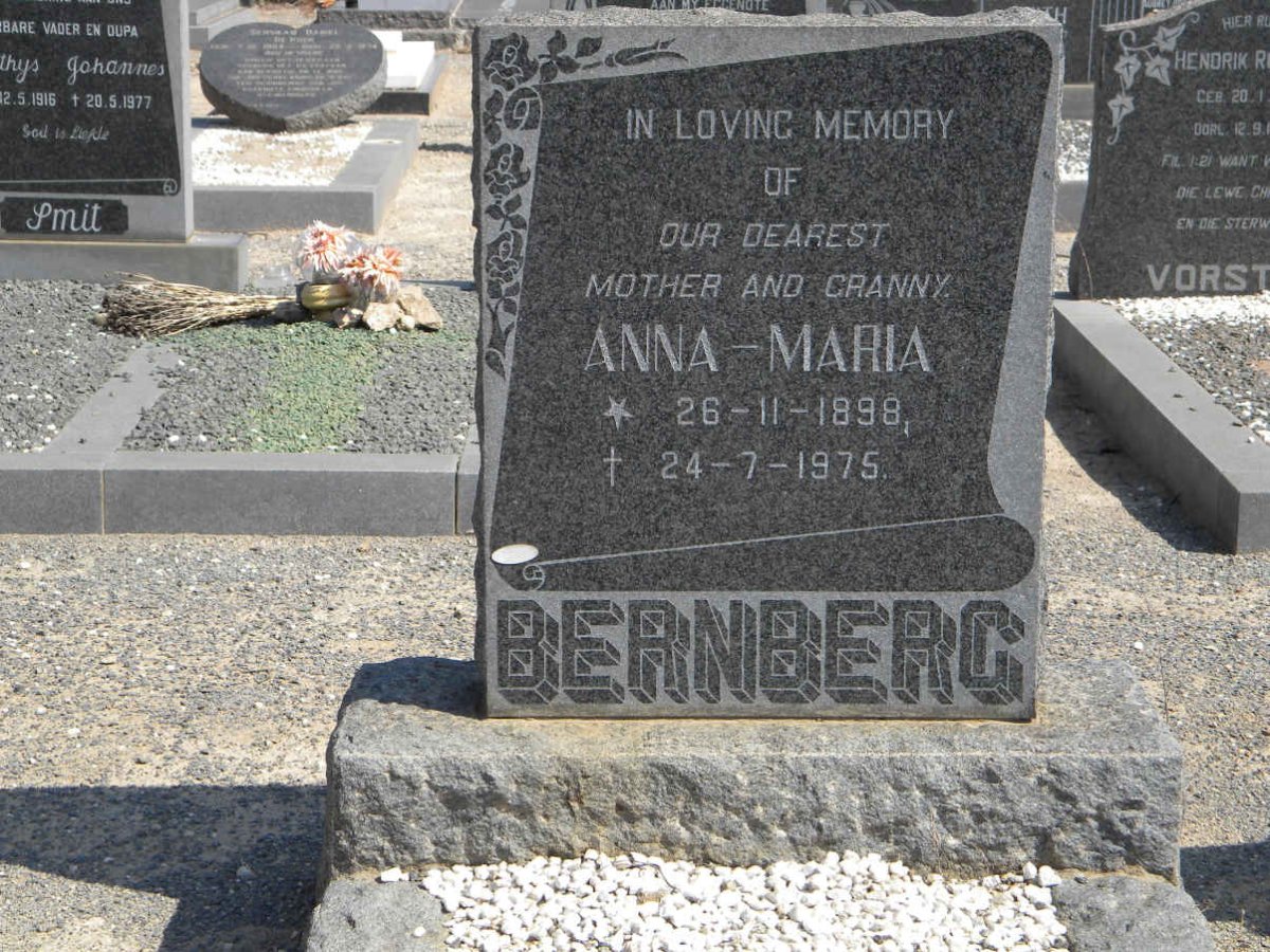 BERNBERG Anna-Maria 1898-1975