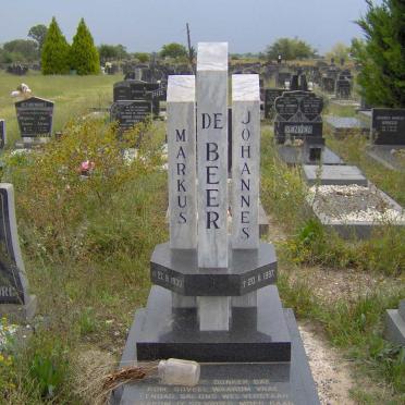 BEER Markus Johannes, de 1933-1987
