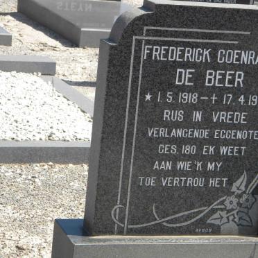 BEER Frederick Coenraad, de 1918-1978