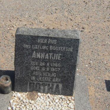 BOTHA Annatjie 1955-1957