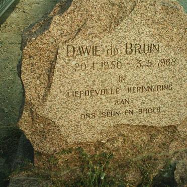 BRUIN Dawie, de 1950-1968