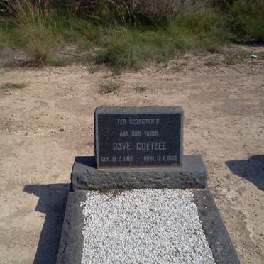 COETZEE Dave 1913-1969