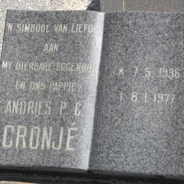 CRONJÉ Andries P.C. 1936-1977