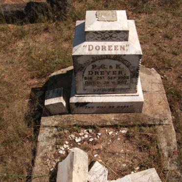 DREYER Doreen 1903-1907