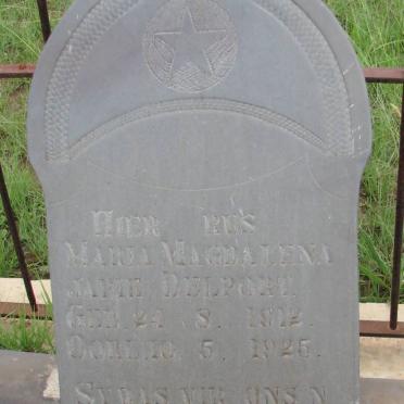 DELPORT Maria Magdalena Jamie 1912-1925
