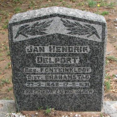DELPORT Jan Hendrik 1848-1891