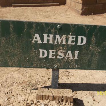DESAI Ahmed