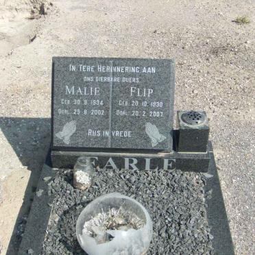 EARL Flip 1930-2007 &amp; Malie 1934-2002