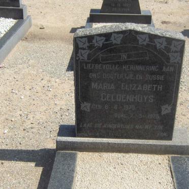GELDENHUYS Maria Elizabeth 1973-1975
