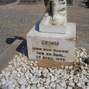 GRIMM Sussie 1948-1948