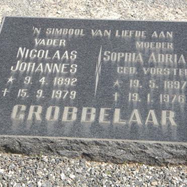 GROBBELAAR Nicolaas Johannes 1892-1979 &amp; Sophia Adriana VORSTER 1897-1976