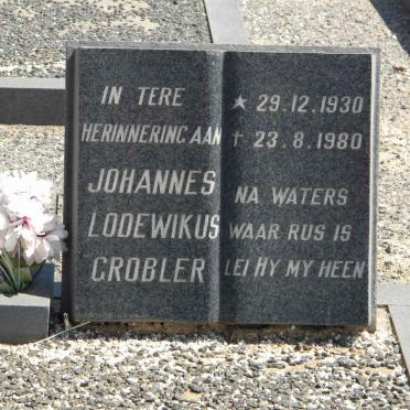GROBLER Johannes Lodewikus 1930-1980