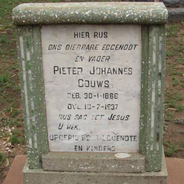 GOUWS Pieter Johannes 1866-1937