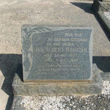 HARTZER Jan Albert 1877-19?2