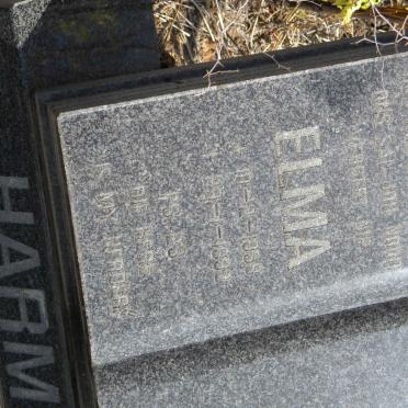 HARMSE Elma 1958-1992