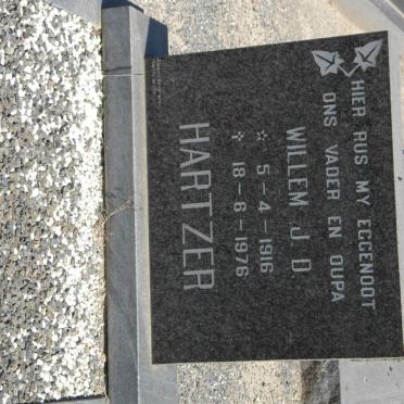 HARTZER Willem J.D. 1916-1976