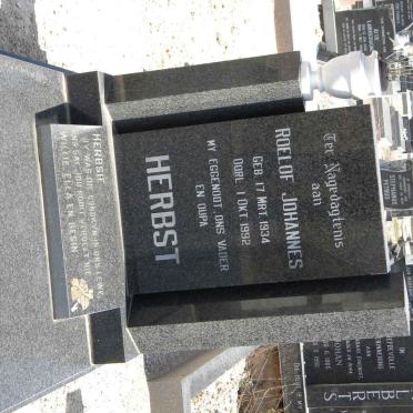 HERBST Roelof Johannes 1934-1992