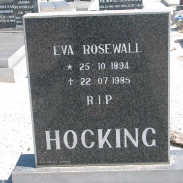 HOCKING Eva Rosewall 1894-1985