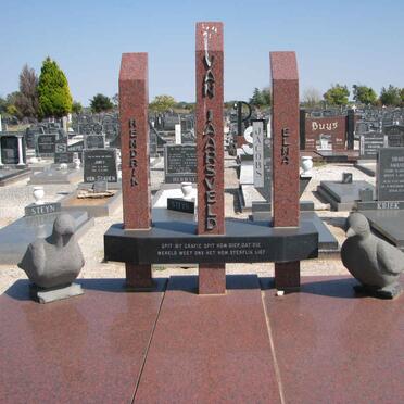 JAARSVELD Hendrik, van 1899-1990 &amp; Elna 1910-