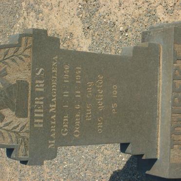 JOUBERT Maria Magdelena 1940-1941