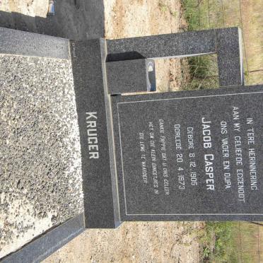 KRUGER Jacob Casper 1905-1973