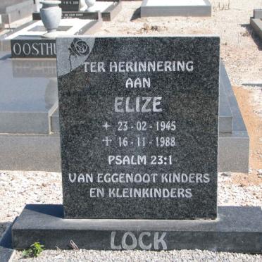 LOCK Elize 1945-1988