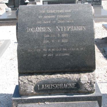 LABUSCHAGNE Johannes Stephanus 1889-1962