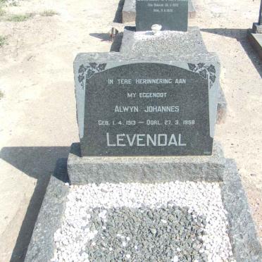 LEVENDAL Alwyn Johannes 1913-1958