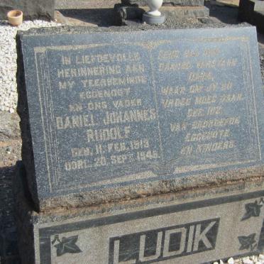 LUDIK Daniel Johannes Rudolf 1913-1946