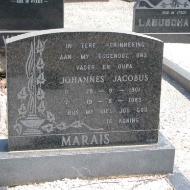 MARAIS Johannes Jacobus 1901-1983